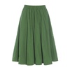 Poplin Skirt Fukkura Stripes Green