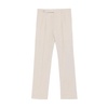 Beige Buttoned Pants with Pockets