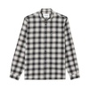 Cotton/Wool Blend Checked Flannel Shirt