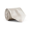 Beige Silk Tie