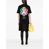 Black Crew Neck T-shirt with Logo