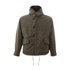Green Parka with Removable Eco Fur