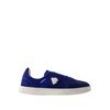 Blue Leather Sneakers