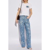 Trousers with decorative pattern