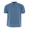 Clear Blue Polo Shirt Short Sleeves
