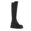 Black Leather Ankle Boots