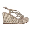 Beige Casual Women's Sandals