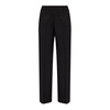 Black Pleated Trousers