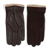 Dark Brown Leather Gloves