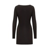Black Long Sleeve Dress with Cut-Out Detail