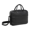 Logo Pattern Briefcase with Adjustable Strap