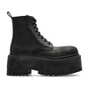 Women's Strike Platform Bootie in Black
