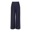 Wide Leg Poplin Palazzo Pants