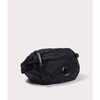 Black Nylon Sacoche Bag