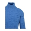 Light Blue Turtleneck for Men