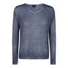 Clear Blue Cashmere Sweater Made in Italy