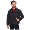 Zippered Padded Jacket with Elastic Finish