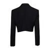 Black Cropped Jacket Look 35