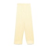 Yellow Wide-leg Trousers for Women