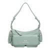 Chic Hobo Bag with Zip Closure