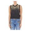 Sequin Wool Gilet Jacket