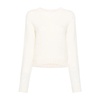 Curved Logo Sweater