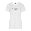 White Logo Short-Sleeve T-Shirt