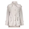 Waterproof Fabric Jacket with Removable Hood