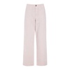 Pale Pink Straight Leg Trousers