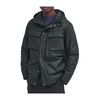 Classic Wax Jacket Green Hooded Zip