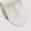 Beige Silk Tie