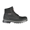 Laced Boot with Contrast Details and Logo Design