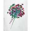White Watercolor Floral T-shirt