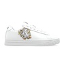 Sneakers with printed logo