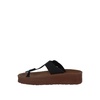 Black Bow Slippers