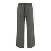 Luxury Wool Blend Plaid Trousers