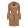 Classic Trenchcoat Suede Skind Camel