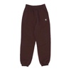 Fleece Tracksuit Pants Shadow Brown/White