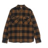Brown Duck Flannel Long Sleeve Shirt