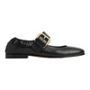 Flat Shoes with Intrecciato Detail