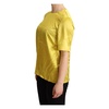 Elegant Silk Blouse - Yellow