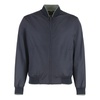 Reversible Bomber Jacket with Ribbed Edges