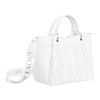 Logo Pattern Handbag with Adjustable Strap