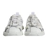 White Lace Up Low Top Sneakers
