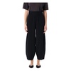 Navy Tapered Trousers Stylish Silhouette
