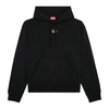 Oversized Hoodie with Metallic Logo
