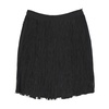 Silk Blend Fringed Skirt