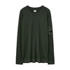 Green Jersey Sweatshirt with Sleeve Logo