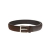 Brown Suede Pointed Belt
