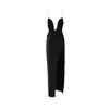 Black Crystal Cut-Out Dress